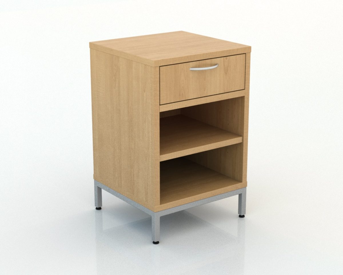 600-Series-Bedside-Table-Drawer-Open