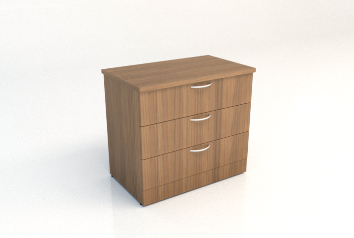 100-series-3-Drawer-Dresser-Nutmeg