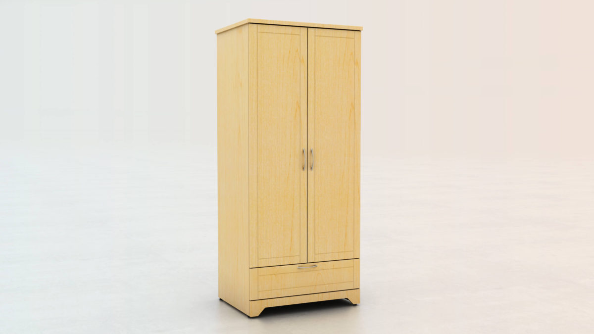 400-SERIES-DOUBLE-WARDROBE-2-DOORS-1-DRAWER