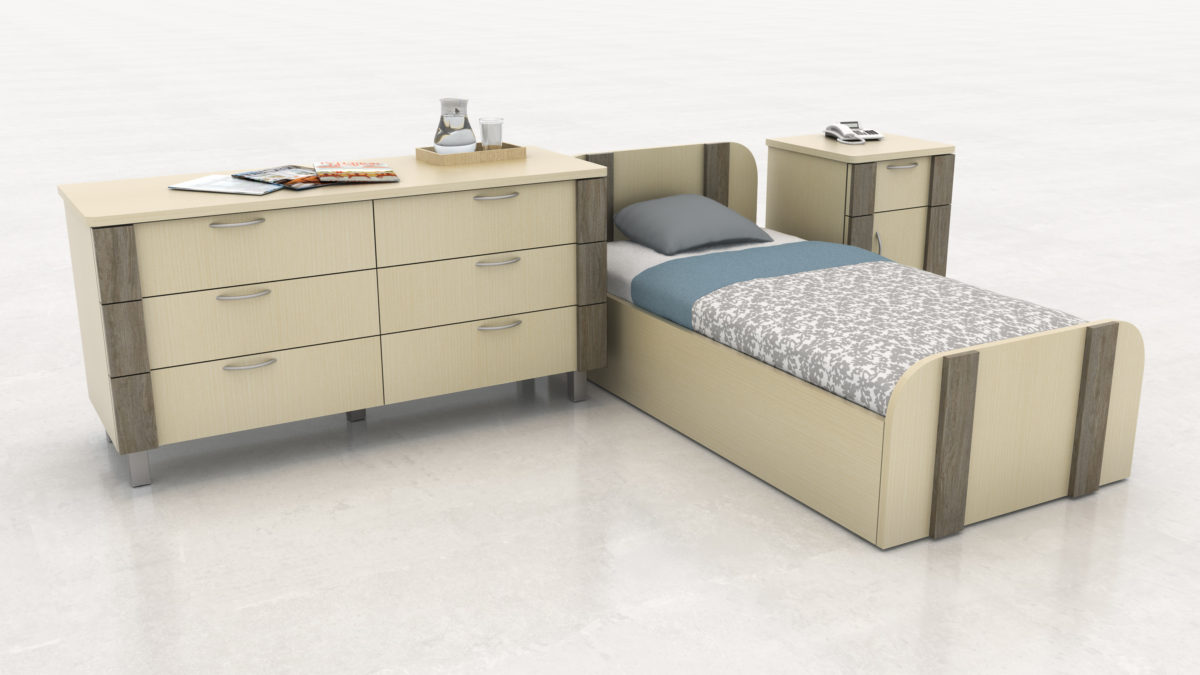 Custom-100-Series-Patient-Room-with-4-Inch-Contrasting-Laminate-Overlay