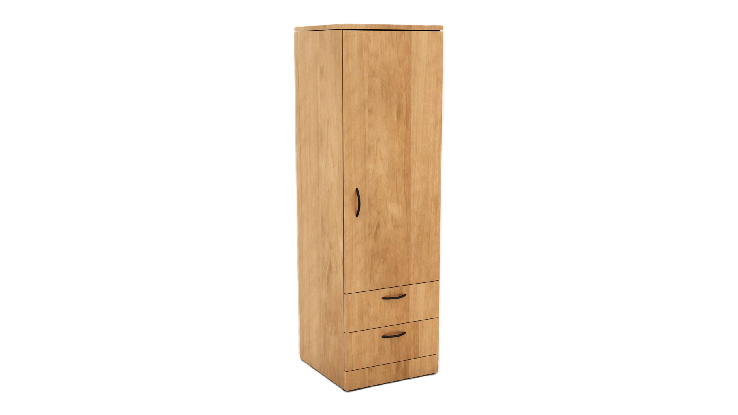 100 SERIES SINGLE WARDROBE DOOR 2 DRAWERS