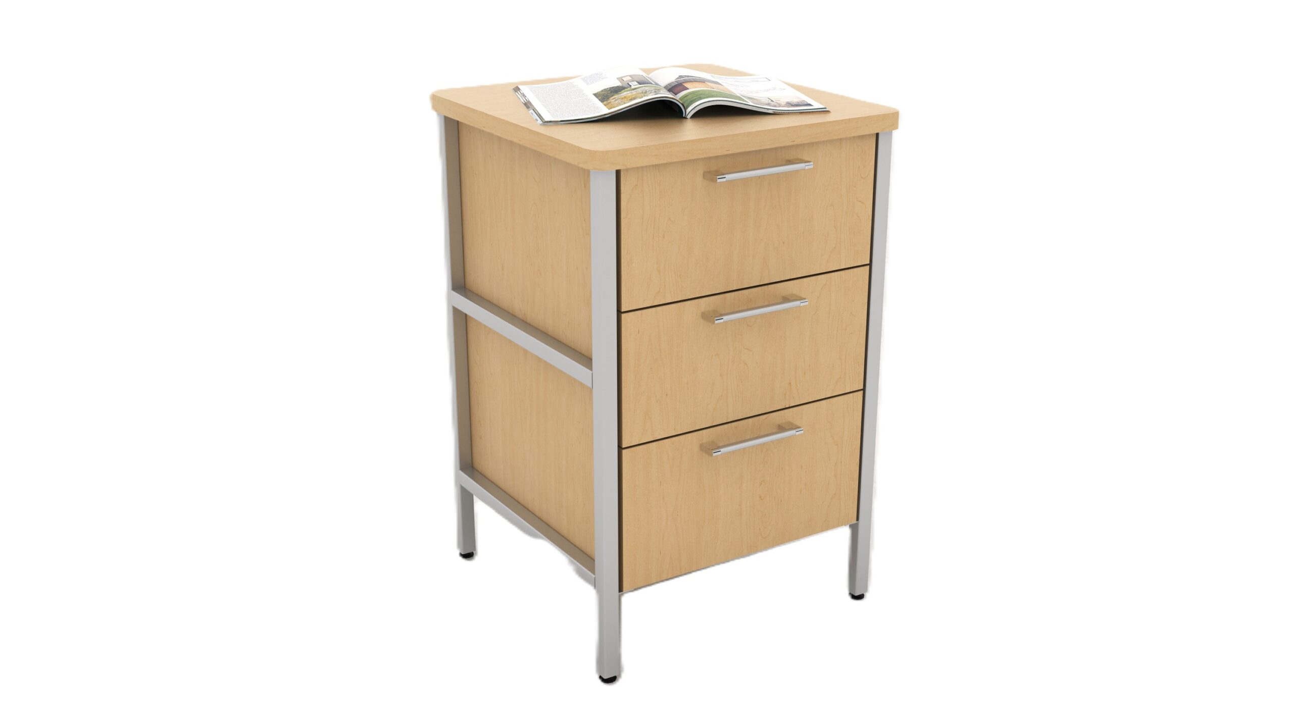 500 SERIES BEDSIDE TABLE 3 DRAWERS