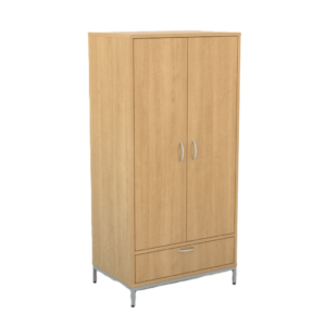 600 SERIES DOUBLE WARDROBE 2 DOOR 1 DRAWER
