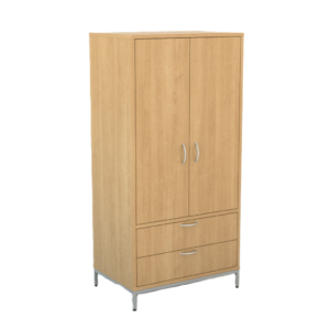 600 SERIES DOUBLE WARDROBE 2 DOOR 2 DRAWER