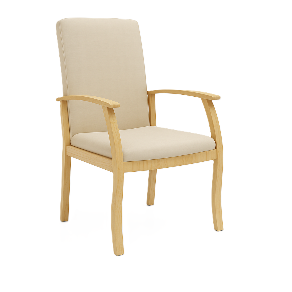 HLCM6173 Maple and Flax Resident Chair