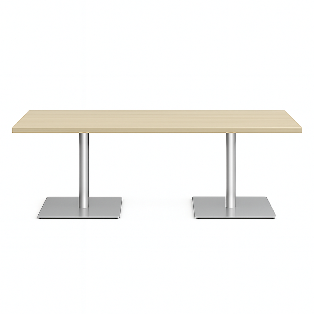 Square Disc Base Table 2 Bases